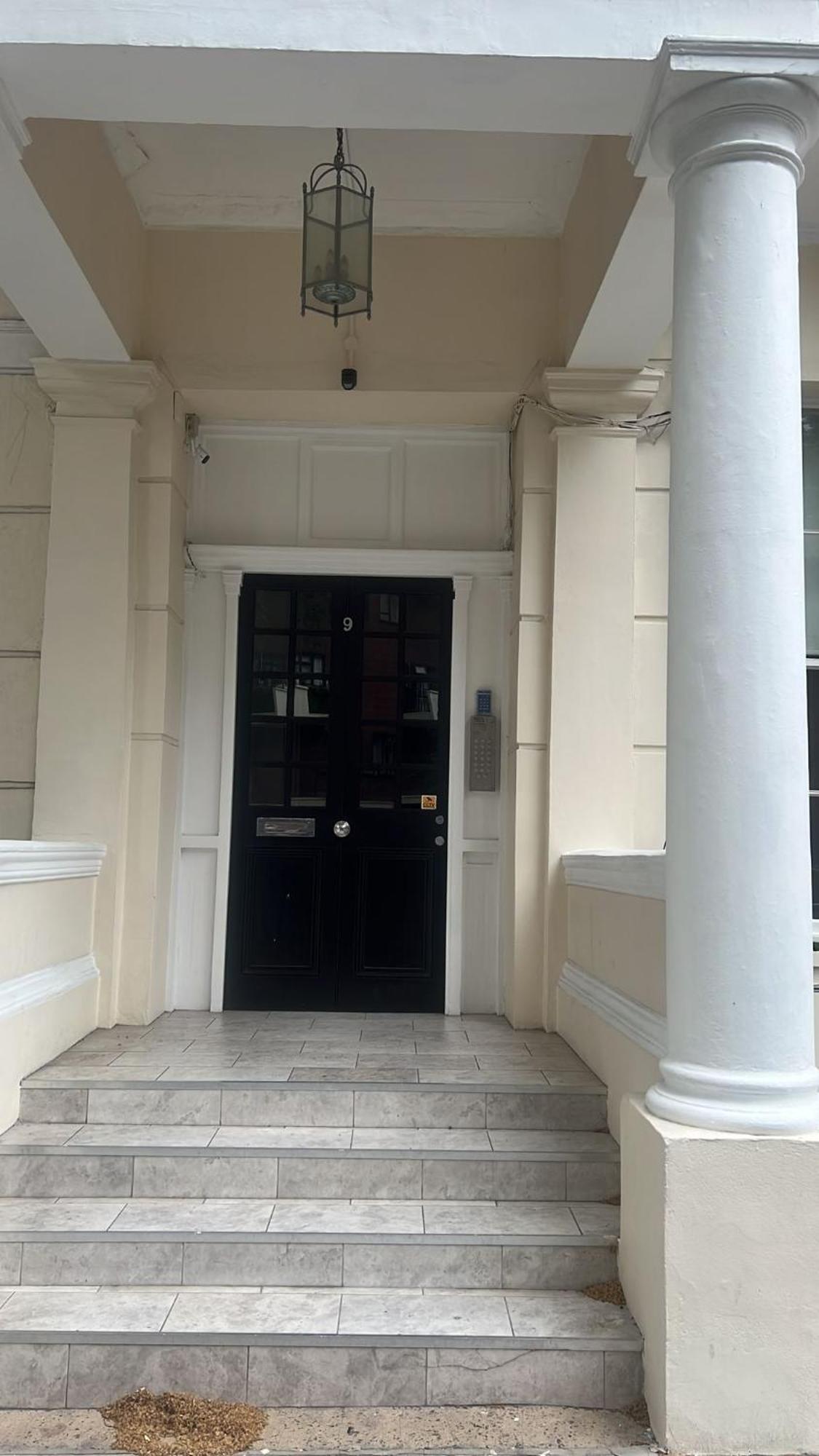 런던 Leinster Gardens 아파트 외부 사진